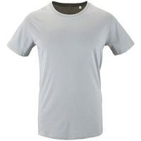 Tee-shirt personnalisable homme en coton organique bio GRIS PUR