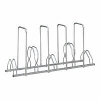 Râtelier 5 vélos sur 2 niveaux avec 4 arceaux pour antivol Mottez