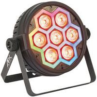 Projecteur par 7 x 10W avec effet kaleidoscope