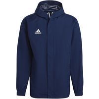 Veste non zipée - adidas - entrada 22 bleu marine