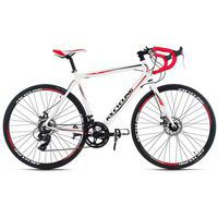 Vélo de course - KS Cycling - Euphoria - 28 pouces - Blanc