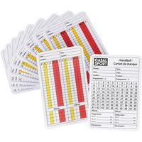 Cartes d'arbitrage Handball - Casal Sport - Lot de 10