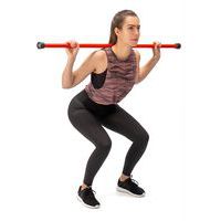 Barre Lestée Fitness 66fit Aérobic – 5 à 8 Kg, Mousse Confort, Idéale Musculation & Cardio