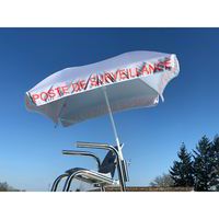 RELAX4LIFE Dalle Parasol Déporté En HDPE à Remplir 52 L D'eau / 78 KG De Sable, Pied De Parasol Carre Avec Poignee Poids Parasol Lourd Pour Cour Patio Terrasse 71942485