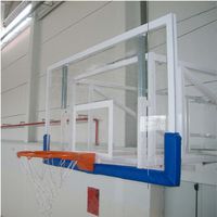 Protection de panneau de basket avec velcro à coller