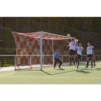 Filet de football en PE noué en gros, filet de futsal, filet de but de soccer