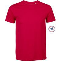 Tee-shirt personnalisable homme en coton ROUGE