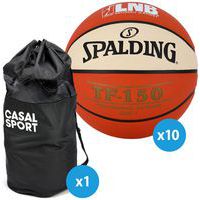 Lot 10 ballons basket - Spalding - TF150 LNB