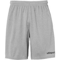 Short Center Gris chiné/Noir enfant UHLSPORT
