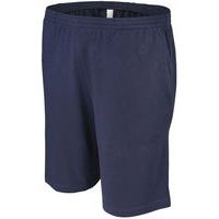 Short multisport coton tech marine