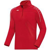 Sweat enfant 1/2 zip Jako Classico Rouge