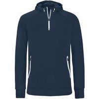 Sweat à capuche 1/2 zip Training marine