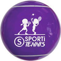 Balle tennis galaxie violette