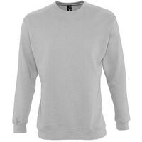 Sweat personnalisable molleton gris chiné