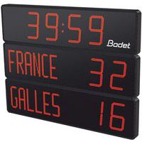 Kit Tableau De Bord De Baseball Smart:score® 28 Cm, Chiffres Jaunes, Neuf