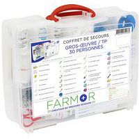 Coffret de secours Gros Œuvre 30 personnes - FARMOR