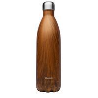 Bouteille isotherme 1L wood - Qwetch