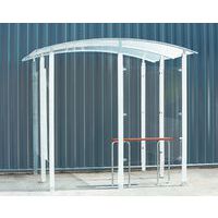 Abri cycles 4 m² - Acier zingué