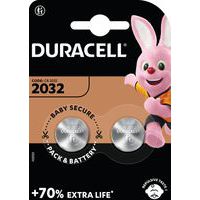 Pile bouton Lithium CR2032 - Pack de 2 - Duracell