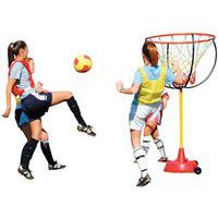 TOPKARI : 2 RAQUETTES BOIS + BALLE + ELASTIQUE + PLOT