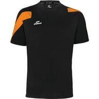 Tee-shirt action - Eldera - noir/orange fluo