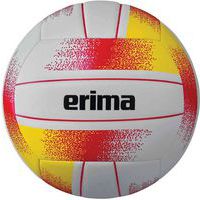 Ballon de volley-ball - Erima - blanc/rouge/jaune
