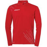 Sweat 1/4 zippé Enfant - Uhlsport - Score 26 Rouge/Blanc