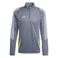 Sweat 1/2 zip d'entraînement Tiro 24 Gris/jaune Adidas