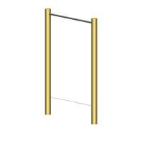 1 seule barre fixe - scellement direct