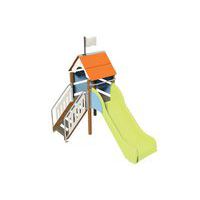 Structure Fripounette mini glisse bois Wiki Cat