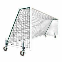 Buts de foot à 11 transportable en alu avec lest et roues