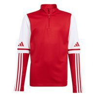 Haut entraînement Squadra 25 enfant Rouge Adidas
