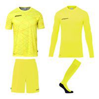 Ensemble gardien Prediction - Jaune fluo - Uhlsport