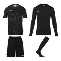 Ensemble gardien Prediction - Noir - Uhlsport