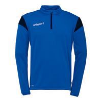 Sweat zippé 1/4 Squad 27 - Bleu/bleu clair - Uhlsport