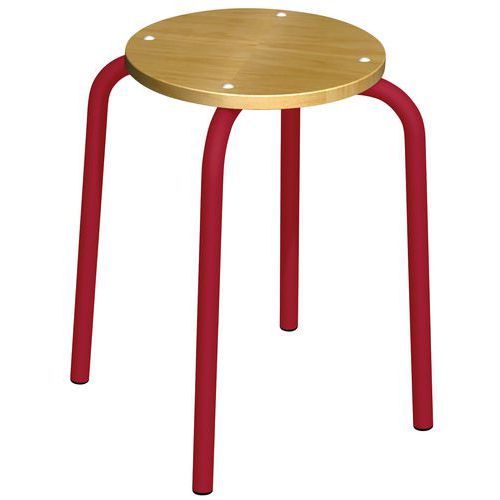Tabouret assise ronde
