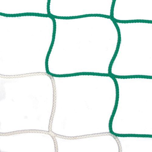Paire de filets de buts foot à 8 - bicolore 4mm - Vb Sports Paire de filets de buts foot à 8 - bicolore 4mm - Vb Sports