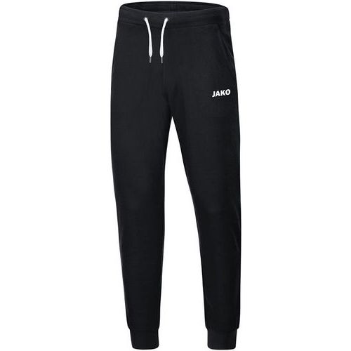 Pantalon jogging avec bord-côtes aux chevilles - Jako - Base Noir