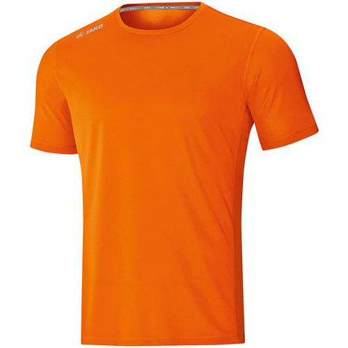 T-shirt running manches courtes enfant - Jako - Run 2.0 Orange fluo