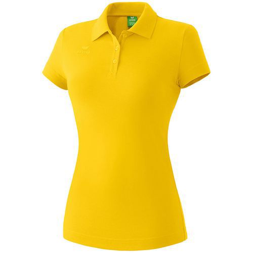 Polo teamsport - Erima - casual basic femme jaune