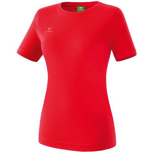 T-shirt Teamsport - Erima - casual basic femme rouge