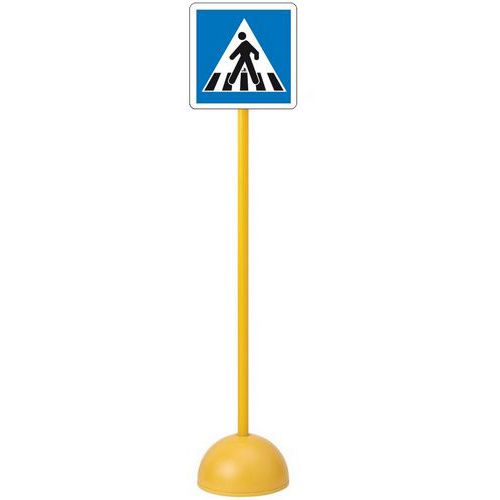 Panneau de signalisation routière - Passage pour piétons