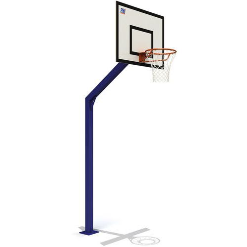 Panier de basket Atlanta  - GES - 3.05m galvanisé et plastifié peint