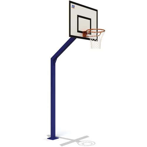 Panier de basket extérieur Atlanta - GES -  3. 05m, galvanisé et plastifié peint, sur platine