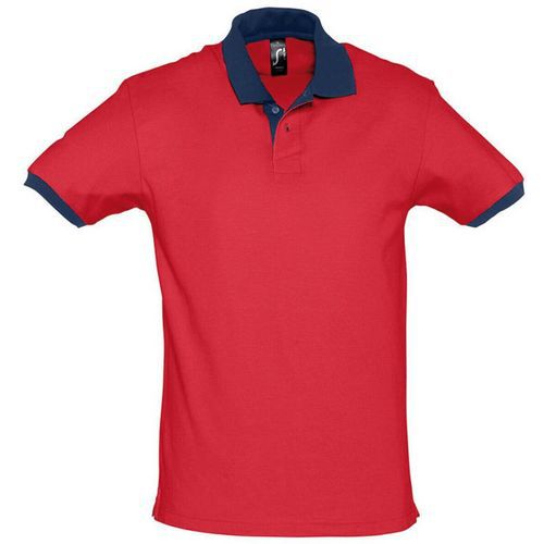 Polo personnalisable prince expert coton rouge
