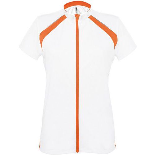 Maillot cyclisme enduro femme blanc