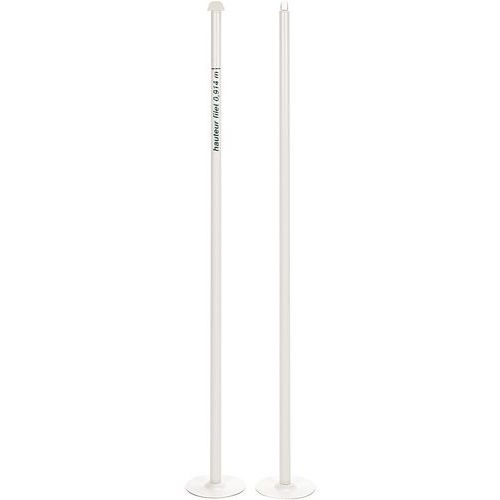 Poteaux de tennis de soutien pour jeu simple Poteaux de tennis de soutien pour jeu simple