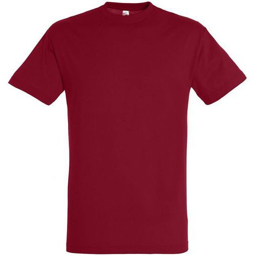 Tee-shirt personnalisable active adulte 190g rouge tango