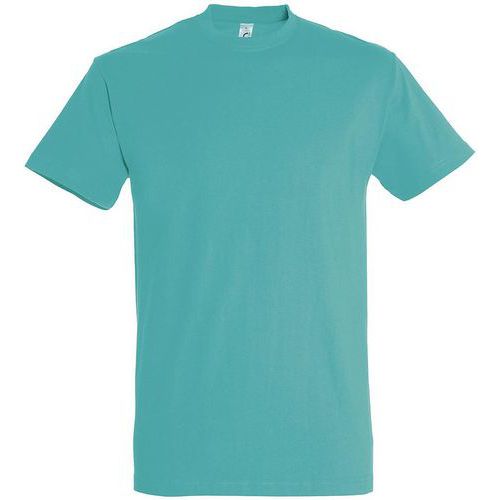 Tee-shirt personnalisable active adulte 190g bleu atoll