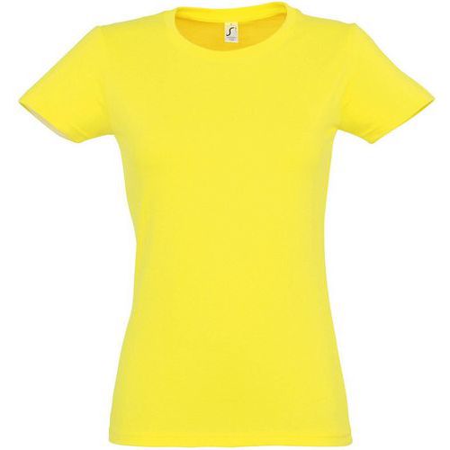 Tee-shirt personnalisable Active 190 gFemme jaune citron